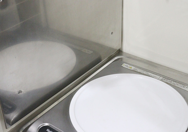 アルミメッシュバンブークロス　使用後