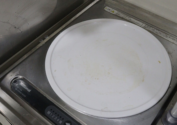 アルミメッシュバンブークロス　使用前