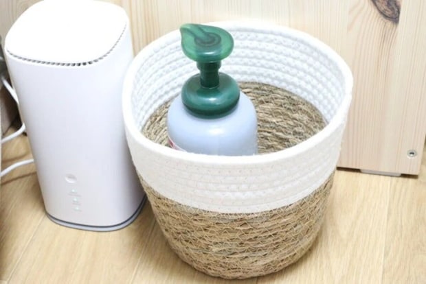 ダイソー　ローブ水草バスケット（20cm）