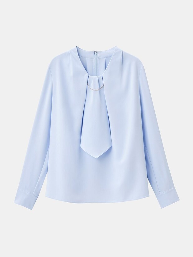 PLSTのUVカットチェーンパーツブラウス