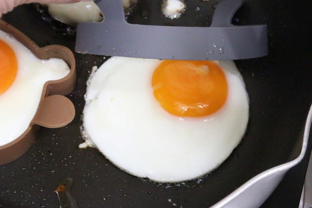 ダイソー　シリコーンリング（丸形、2個）　仕上がり