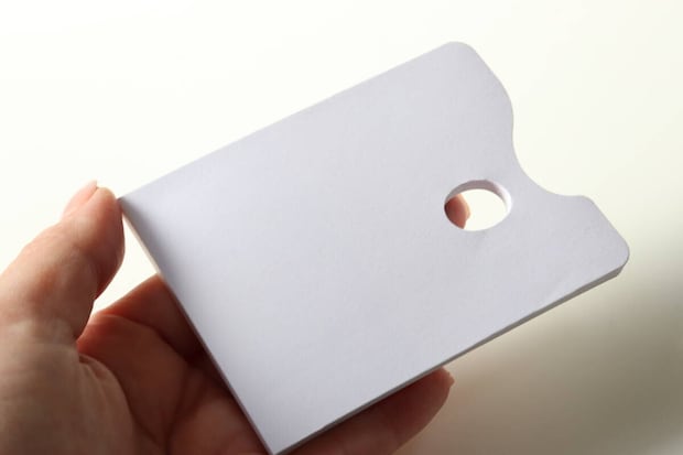 セリア 使い捨てペーパーパレット 30枚入り セリア 使い捨てペーパーパレット 30枚入り