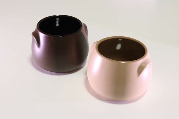 セリアの2種類のプリンポット　ほんわりベイク