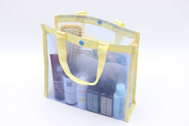 メッシュトートバッグ　使用例