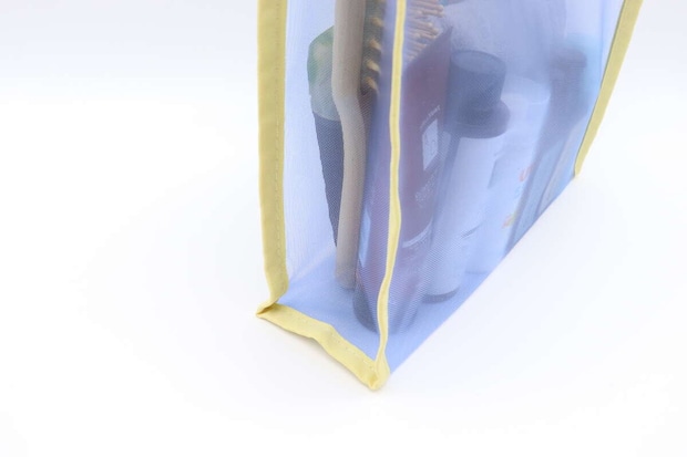 メッシュトートバッグ　マチ