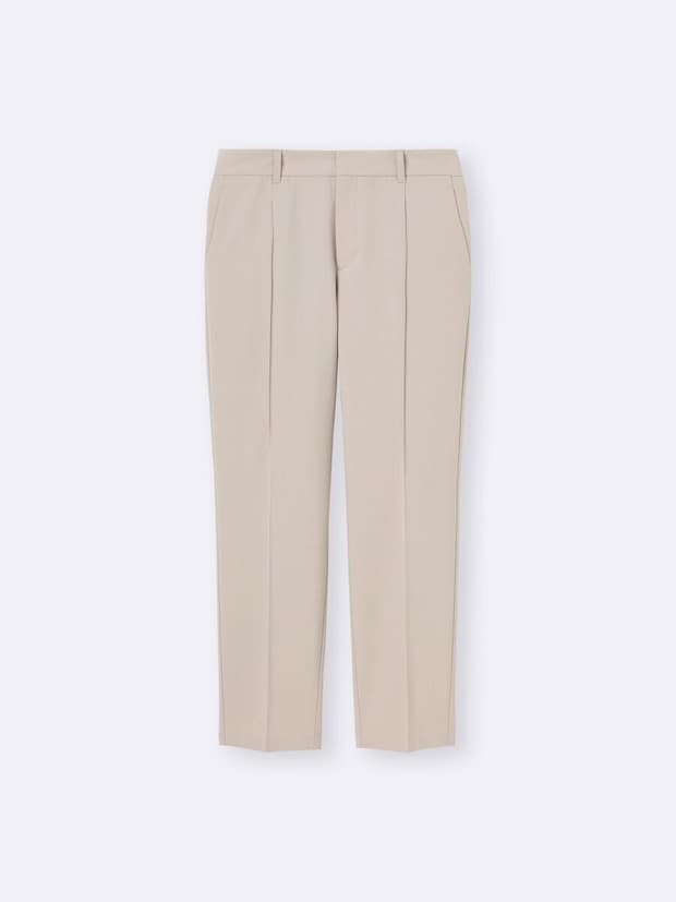 2026gu大人女性おすすめセットアップウォッシャブルテーパードパンツ