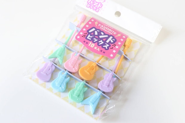 セリアのバンドピックス 10Pのビジュアル