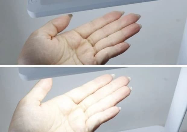 ダイソーの明るいデスクライト-USB／乾電池 両用-