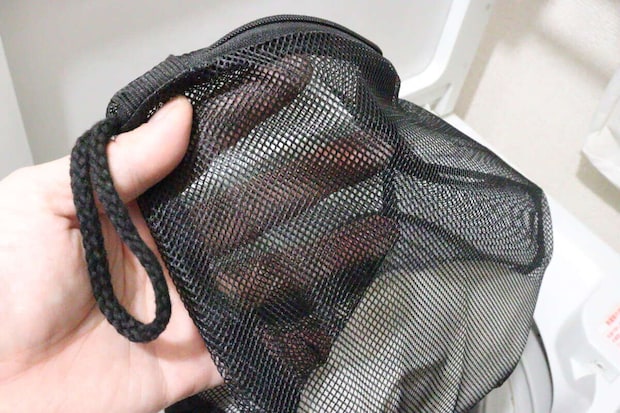 そのまま洗えるトラベルポーチ　使用例