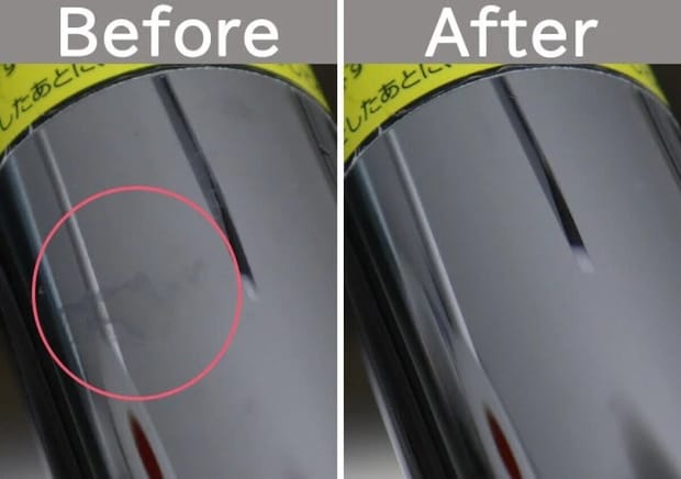 ダイソー アクリルニットクリーナー(蛇口洗い) ダイソーのアクリルニットクリーナー(蛇口洗い)を使ったビフォーアフター