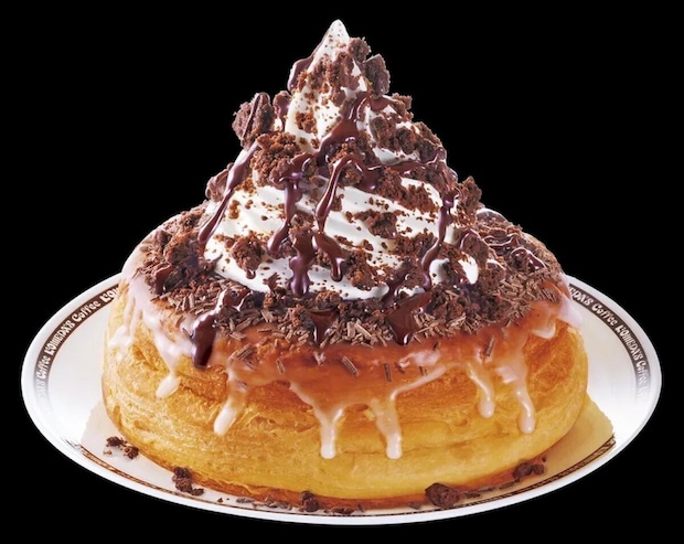 コメダ珈琲店のクラブハリエ監修 ショコラノワールのビジュアル