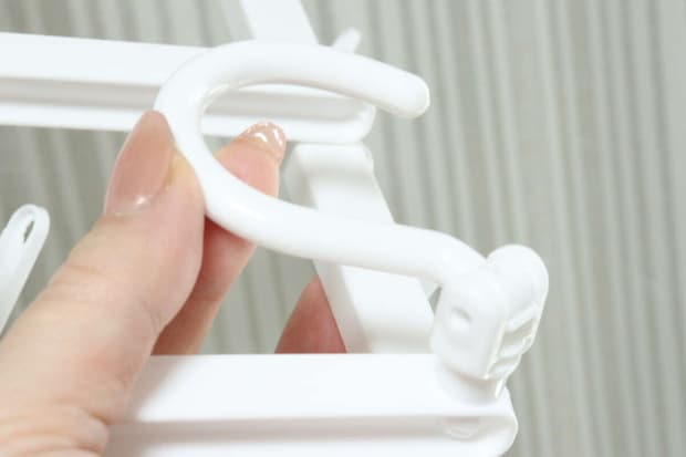 伸縮角ハンガー（17ピンチ）　フック