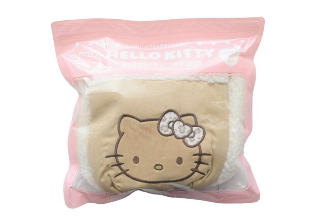 宝島社ムック付録のハローキティのフェイクムートンバッグcreamy brown ver.1