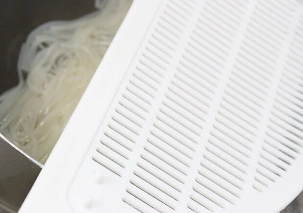 ダイソー　ポットドレイナー ホワイト　使用例