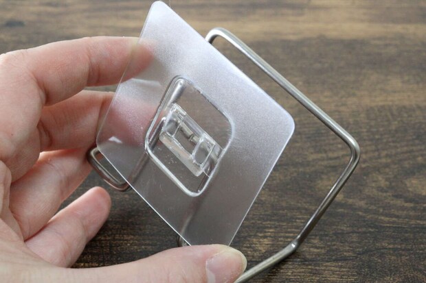 粘着式ステンレススポンジホルダー　粘着シート