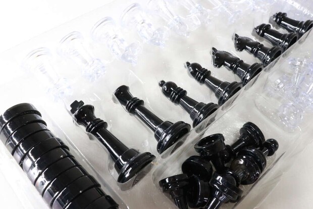 チェス＆チェッカー　駒のセット