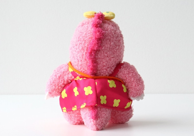 宝島社ムック付録のざわざわ森のがんこちゃん30周年アニバーサリーふわふわぬいぐるみチャーム4