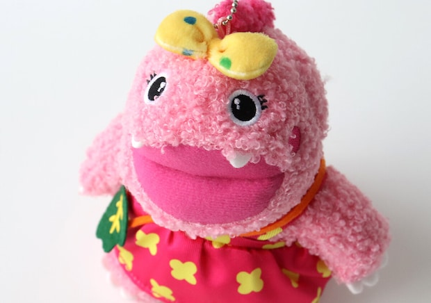 宝島社ムック付録のざわざわ森のがんこちゃん30周年アニバーサリーふわふわぬいぐるみチャーム3