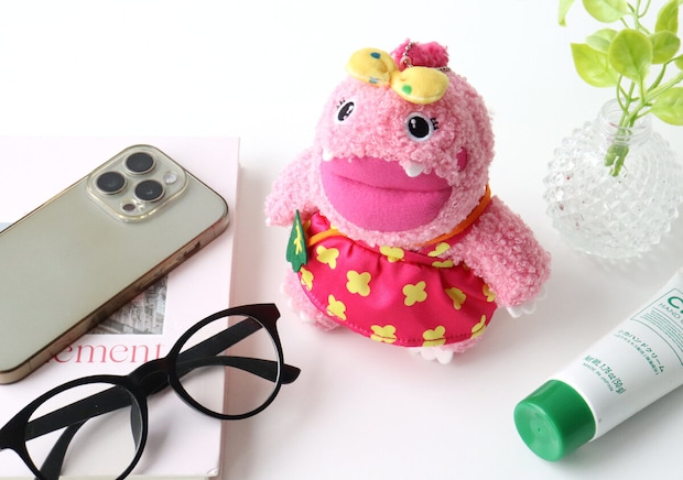 宝島社ムック付録のざわざわ森のがんこちゃん30周年アニバーサリーふわふわぬいぐるみチャーム7