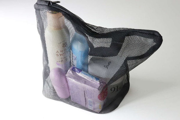 そのまま洗えるトラベルミニバッグ　活用例