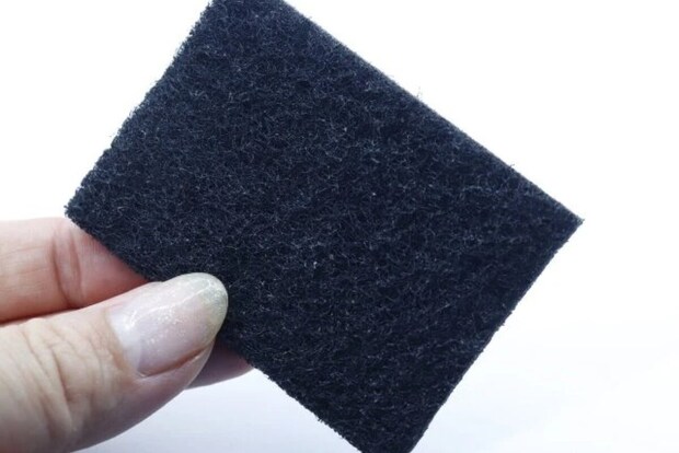 ダイソー　コゲ落とし不織布（シートタイプ、12枚）