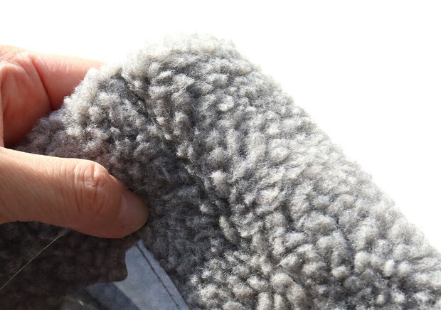 オトナミューズ付録ボアバッググレー