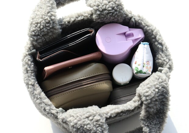 オトナミューズ付録ボアバッグ収納力