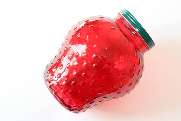 ダイソー いちご保存瓶 ダイソー いちご保存瓶 キッチングッズ