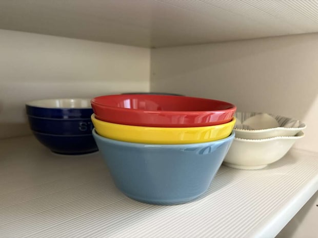 片付いた食器棚 片付いた食器棚