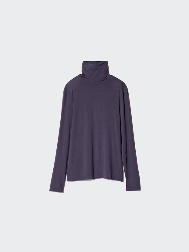 2026ユニクロ大人女性おすすめヒートテックウルトラライトタートルネックT