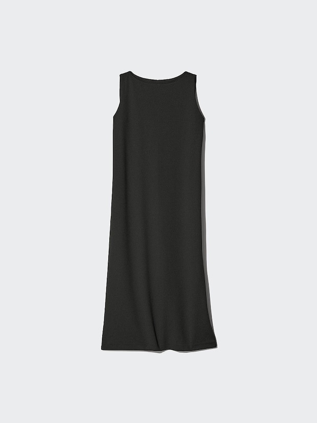 ユニクロ クレープジャージーワンピースノースリーブ ユニクロのクレープジャージーワンピースノースリーブ