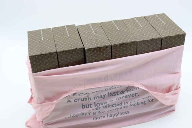 スリーピーチャーム付エコバッグ大容量