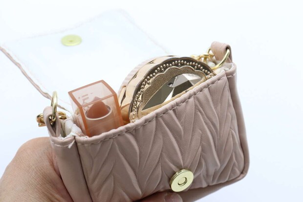 スリーピーチャーム付エコバッグ小物入れ