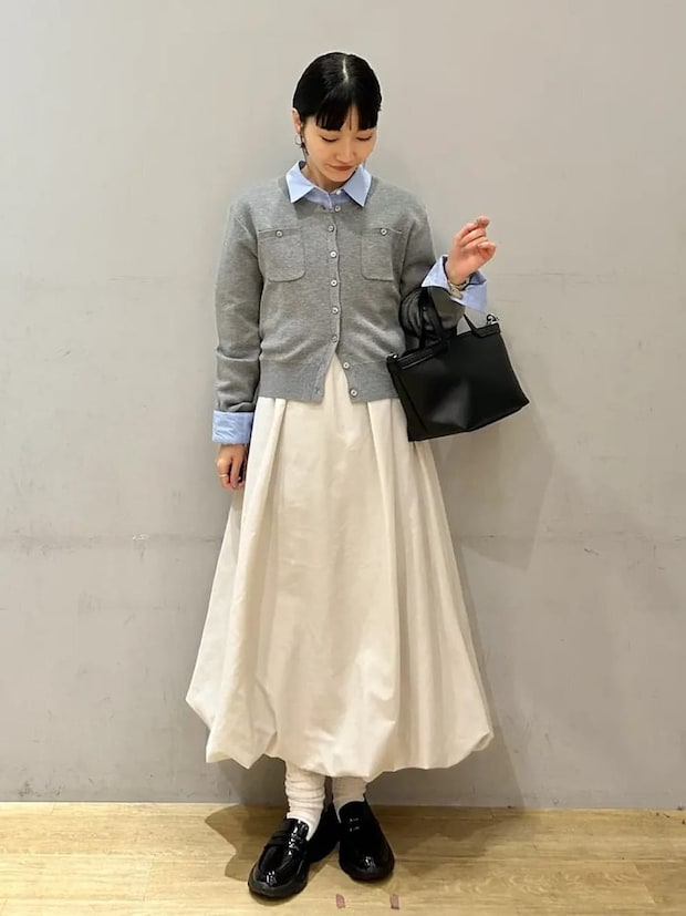 ストライプシャツ コーデ ストライプシャツコーデ5