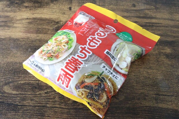 ダイソー つるもち春雨 ダイソー つるもち春雨 さつまいも