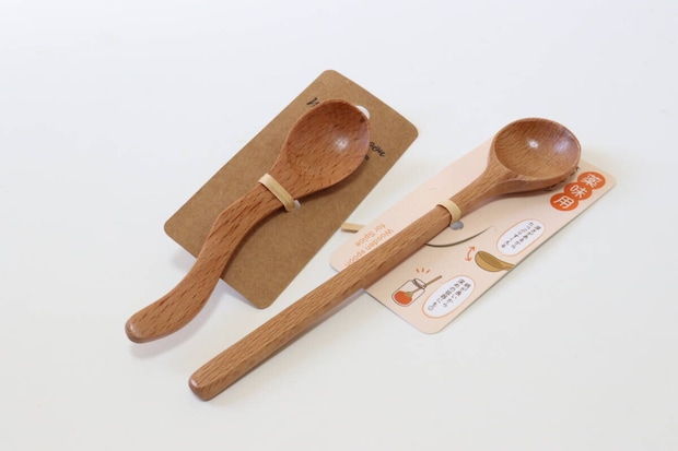 木製ミニスプーン うねうね 薬味用木製スプーン 木製ミニスプーン うねうね 薬味用木製スプーン