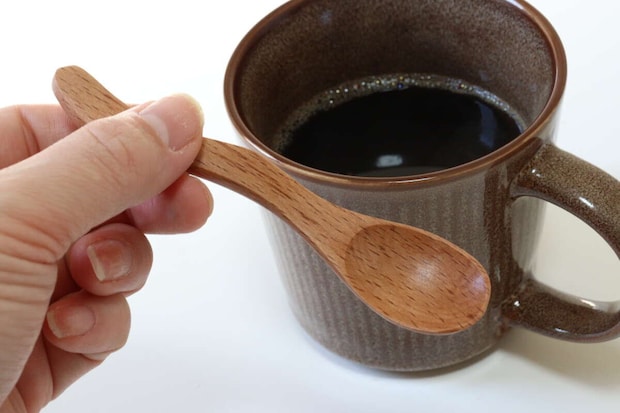 木製ミニスプーン うねうね 使用例 木製ミニスプーン うねうね 使用例