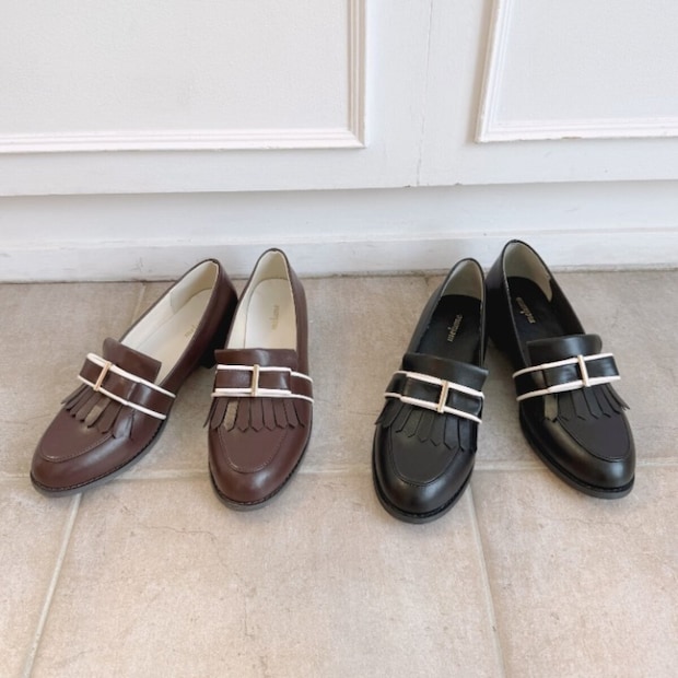 2026春しまむらレディースコラボリボンローファー