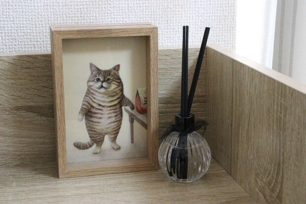 レース装飾ディフューザー（50mL、リッチブルーミング）　使用例