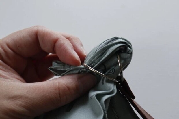 ダイソー　バッグ用ハンドル（24cm）　使用方法