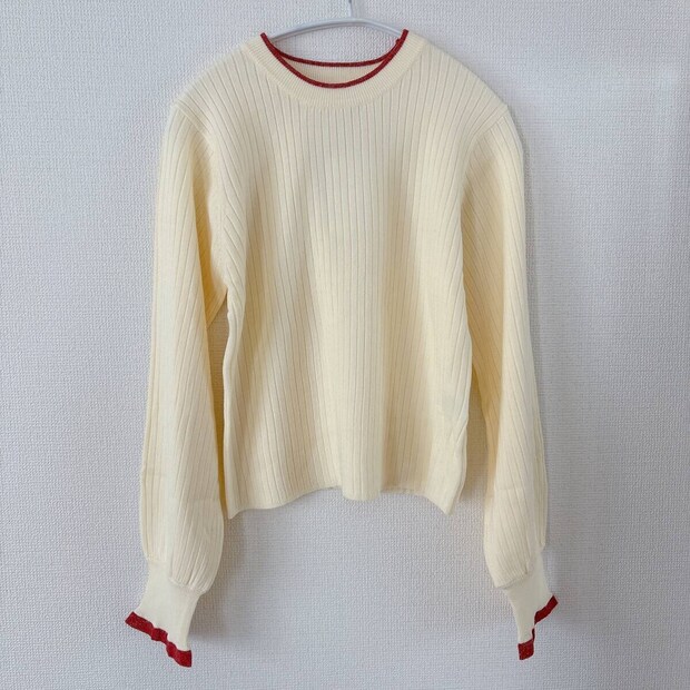 BONLECILL至福のカヌレニット　オフホワイト