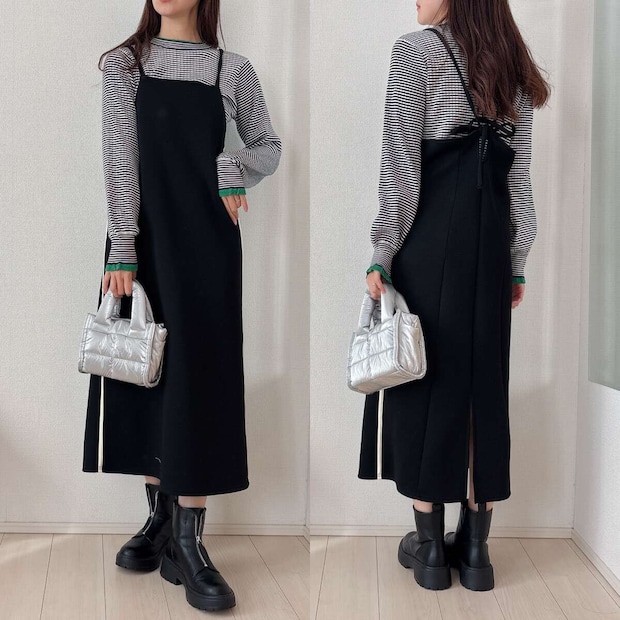 BONLECILL至福のカヌレニット BONLECILL至福のカヌレニットとジャンスカコーデ