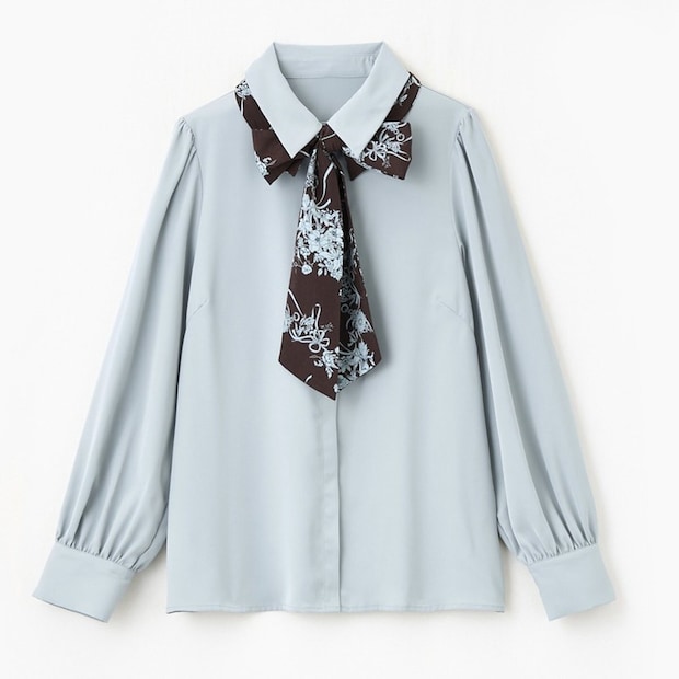 しまむら スカーフリボンブラウス(SUNNY HOUSE) しまむらのスカーフリボンブラウス(SUNNY HOUSE)