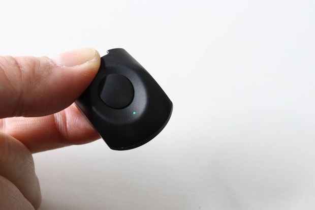 ダイソーのスマートフォン ワンハンドシャッターのシャッターボタン