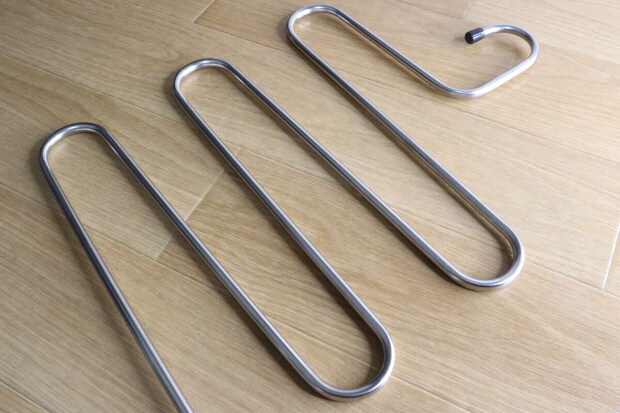 ステンレスズボンハンガー