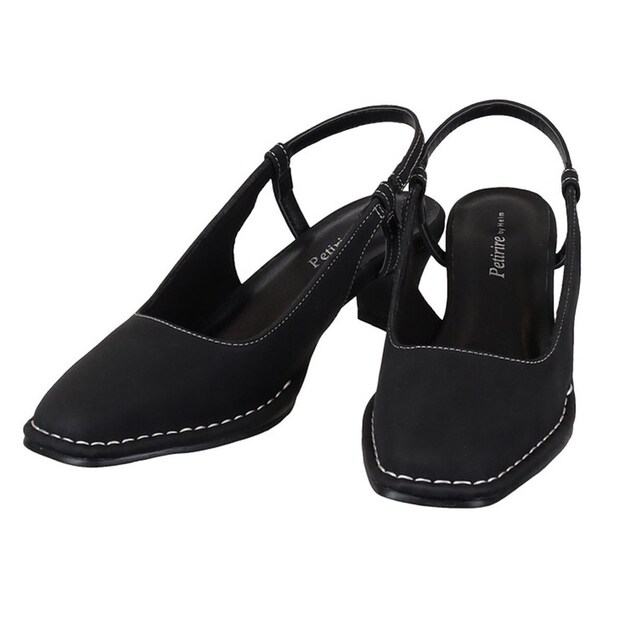 しまむらのスリングバックミュール（Petirire by Helm）