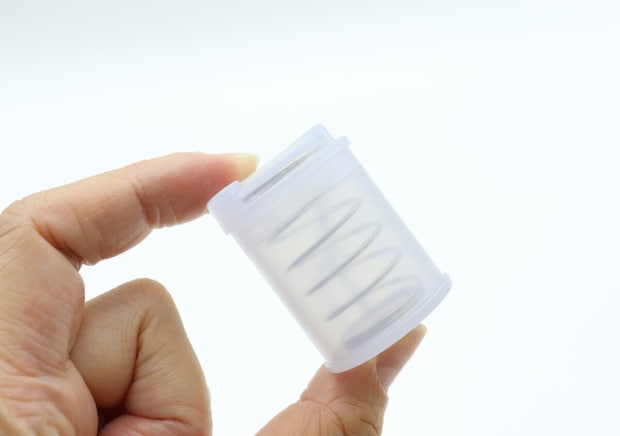 中身が見えるから補充しやすい!今人気の100均キーホルダー