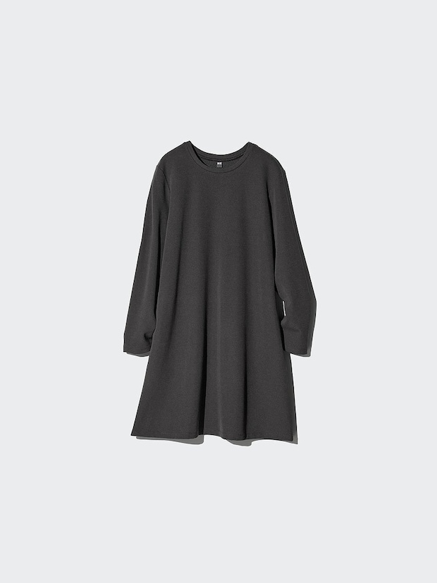 ユニクロ ジャージーAラインワンピース ユニクロのジャージーAラインワンピース