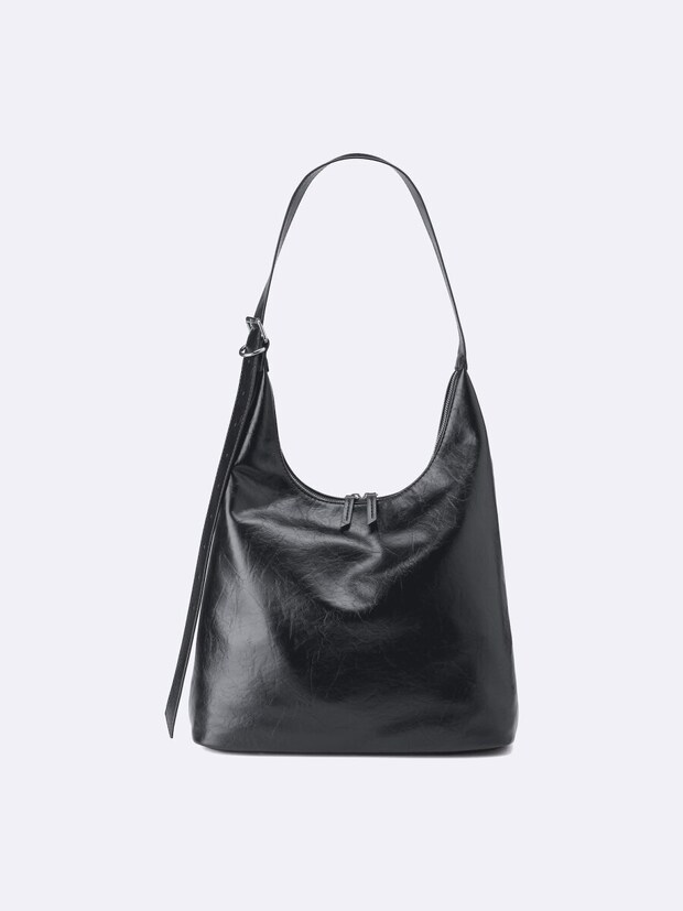 2WAYロングベルトバッグ 2026gu大人女性おすすめ黒2WAYロングベルトバッグ