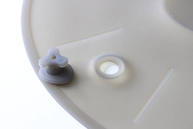 ダイソーのエア弁付きのシリコーン蓋